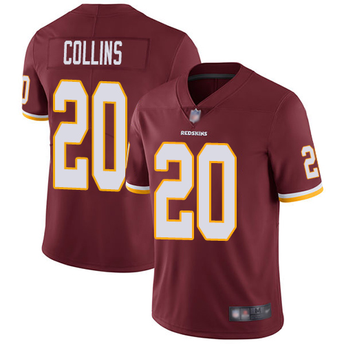 Washington Redskins Limited Burgundy Red Men Landon Collins Home Jersey NFL Football #20 Vapor